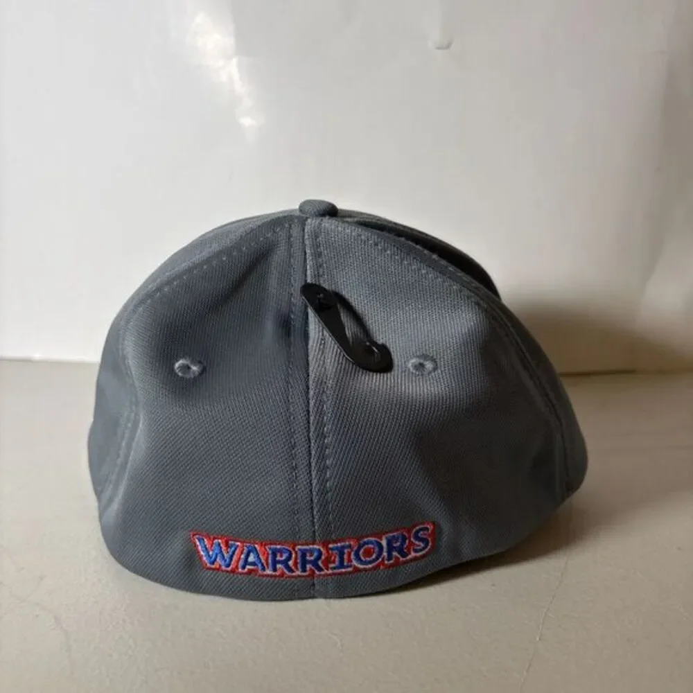 Ultra Game Golden State Warriors Grey‎ w/ American Flag NBA Hat NEW